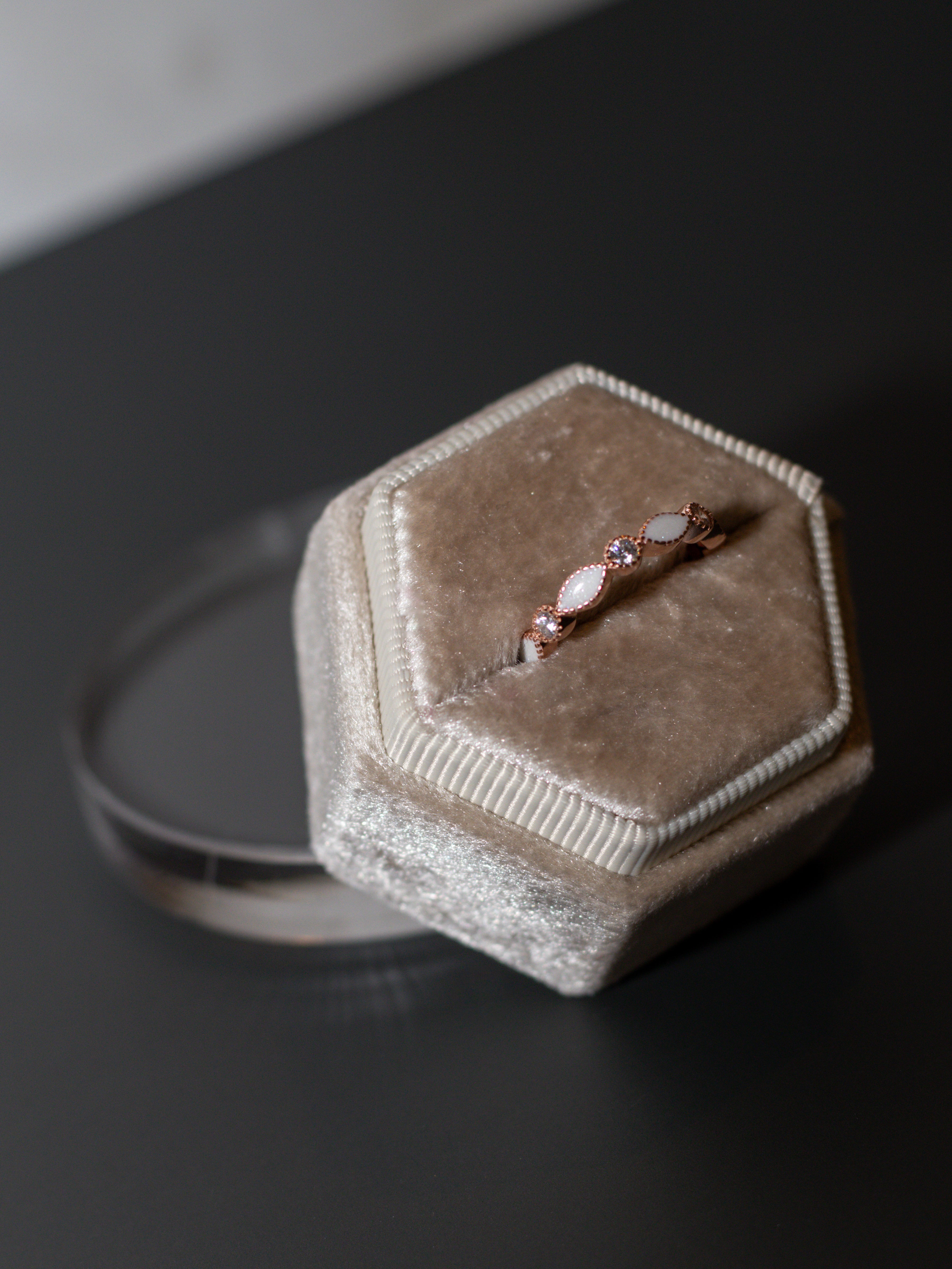 Rose Gold Infinity Ring