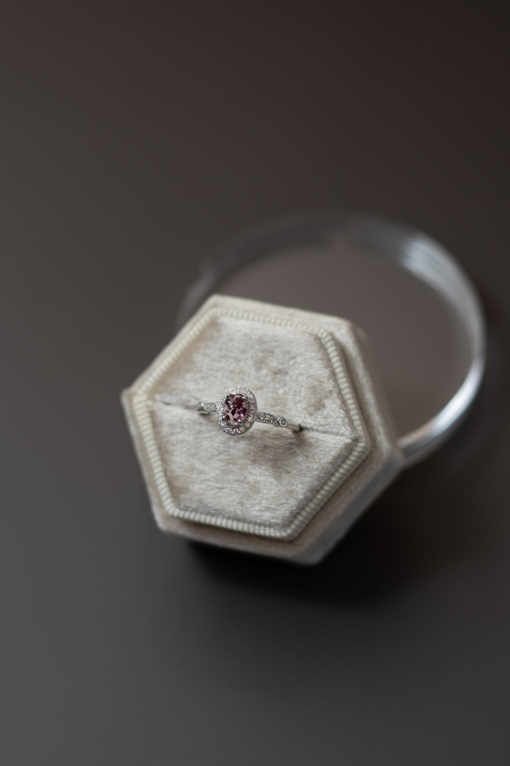 Silver Halo Ring