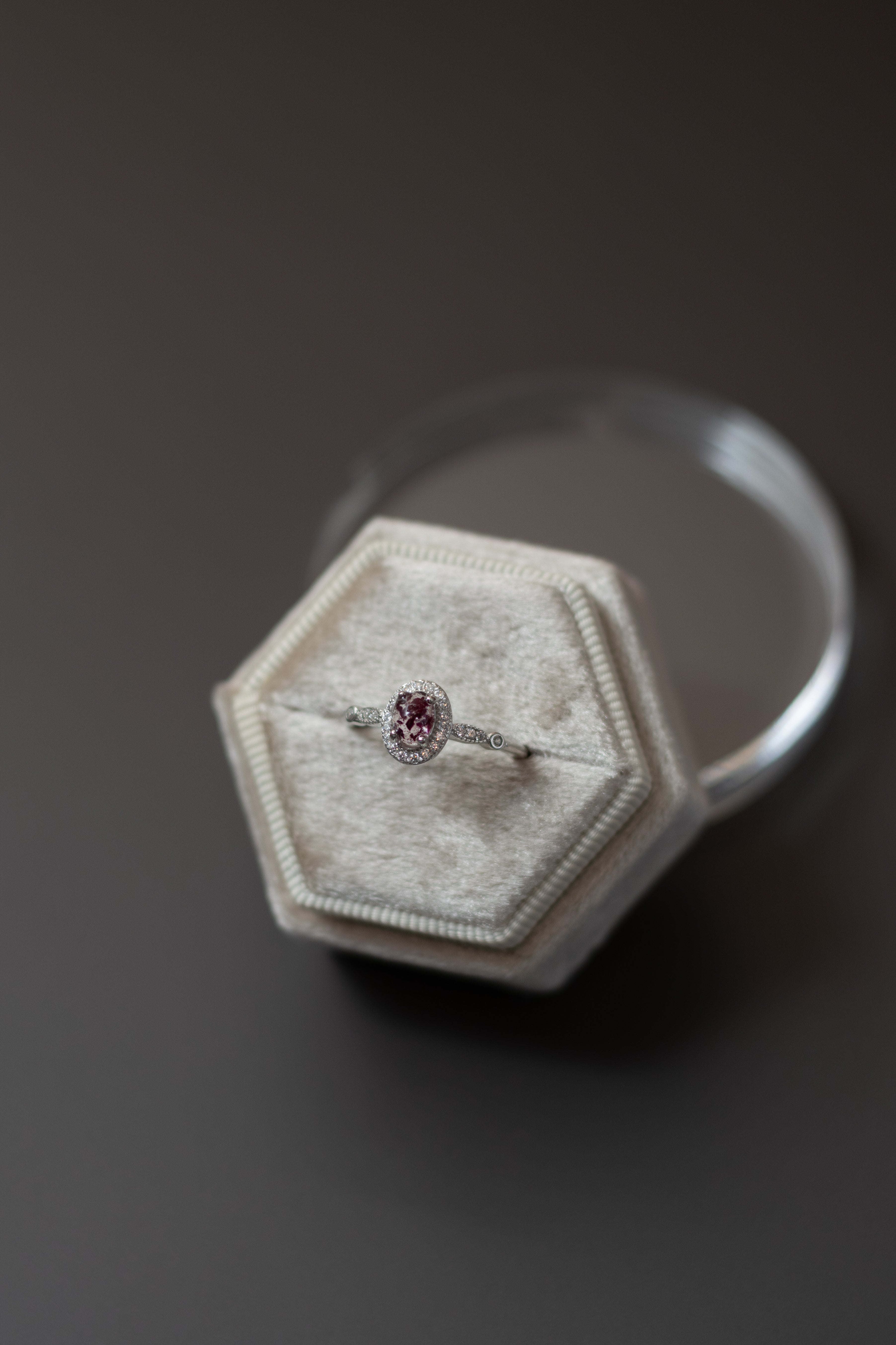 Silver Halo Ring