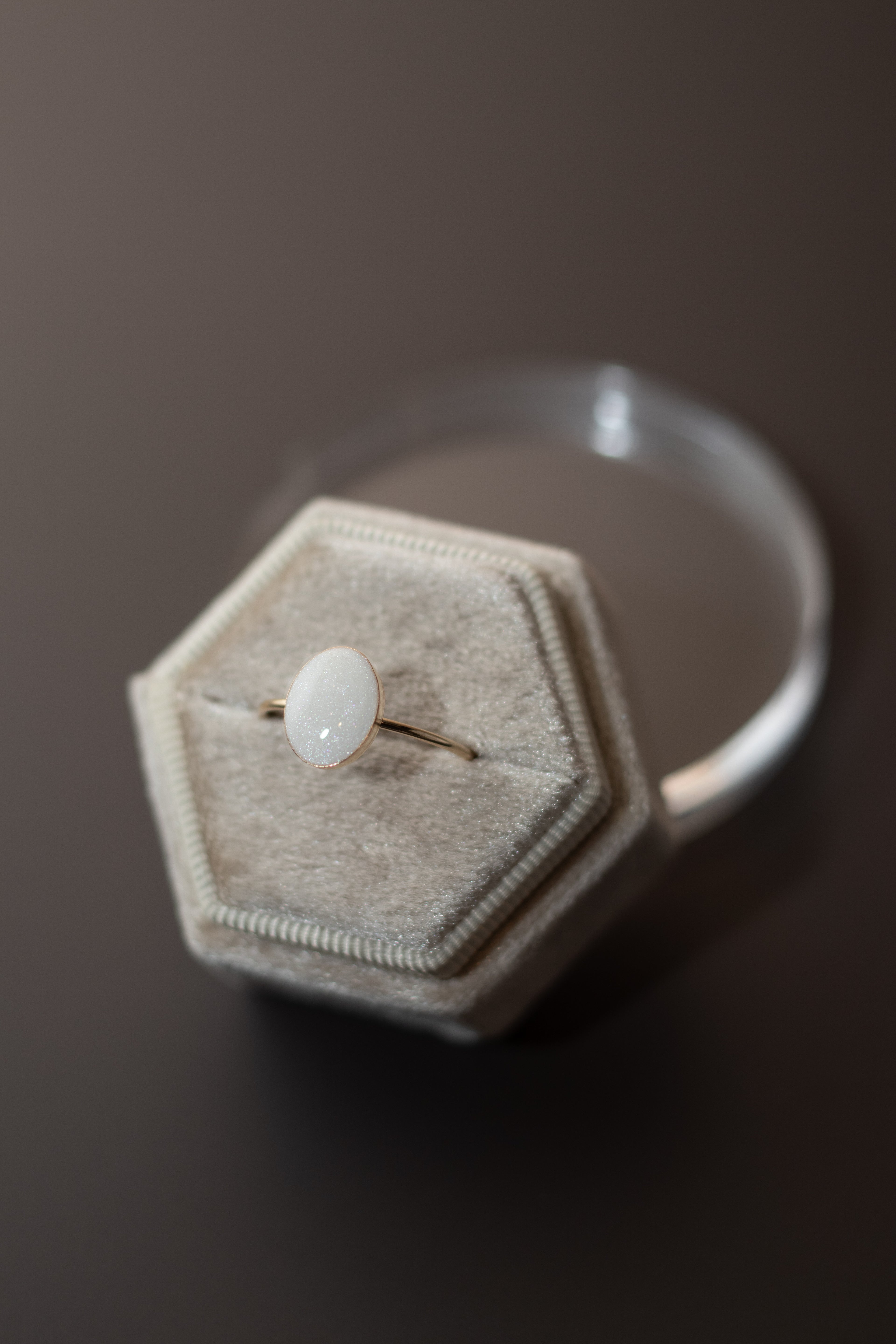 Gold Oval Ring