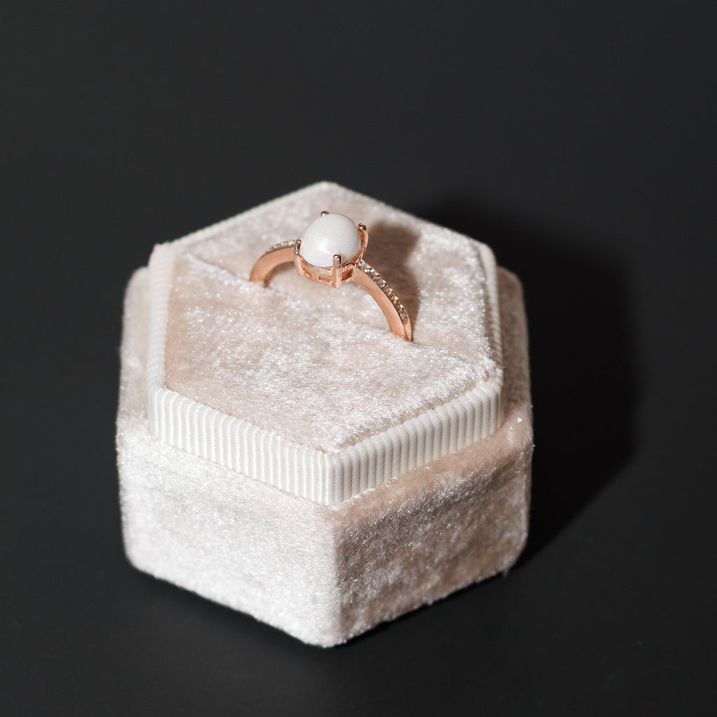 **PRE-ORDER** Rose Gold Centerpiece Ring