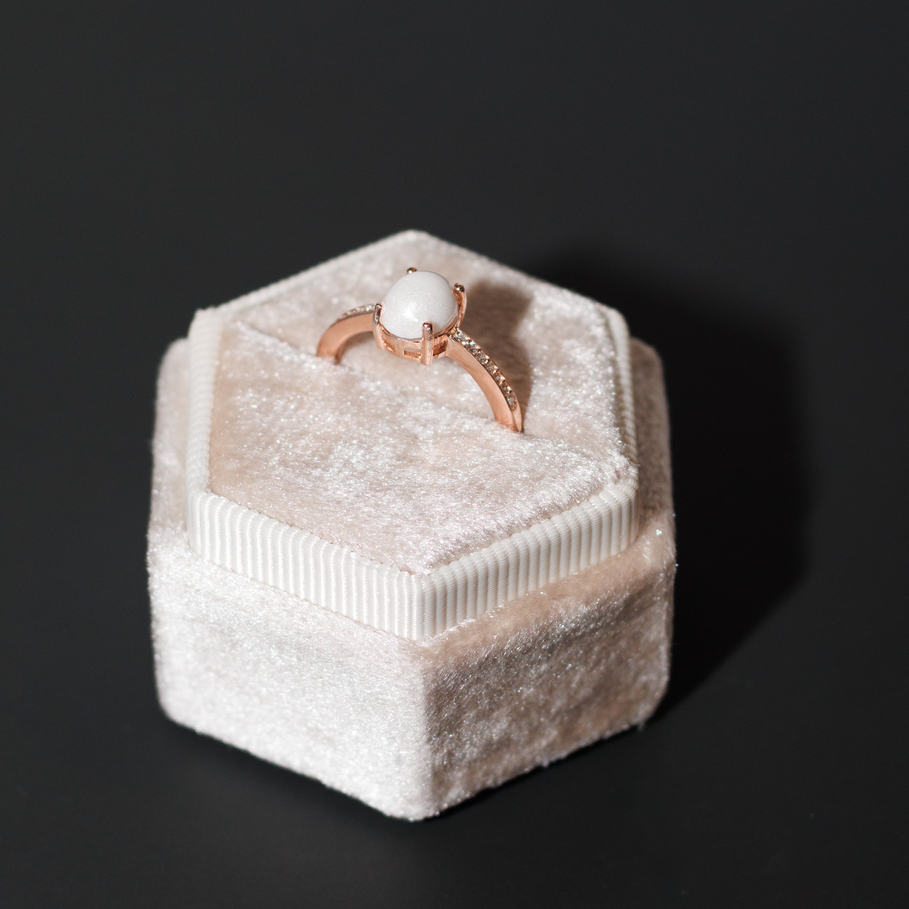 **PRE-ORDER** Rose Gold Centerpiece Ring