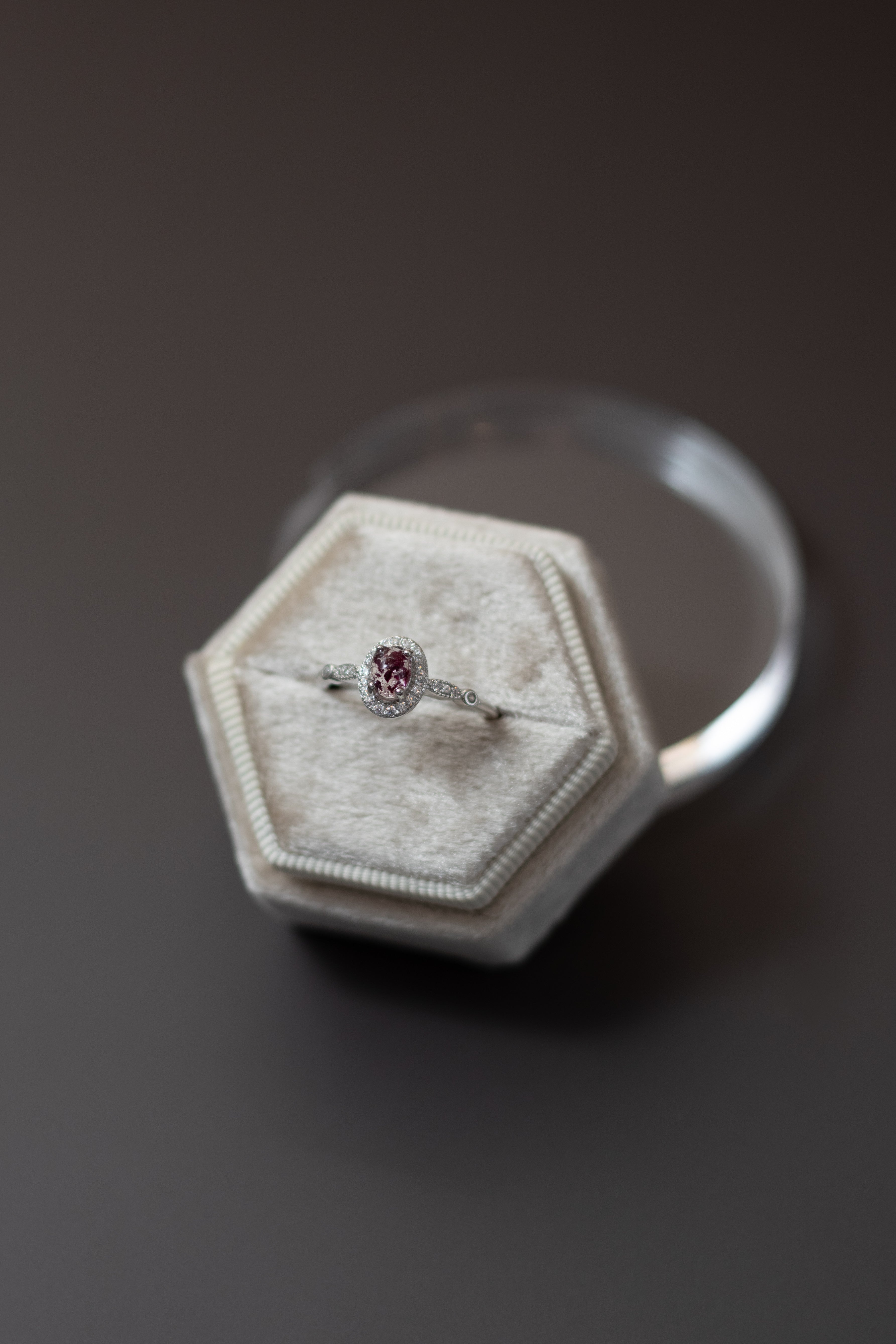 Silver Halo Ring