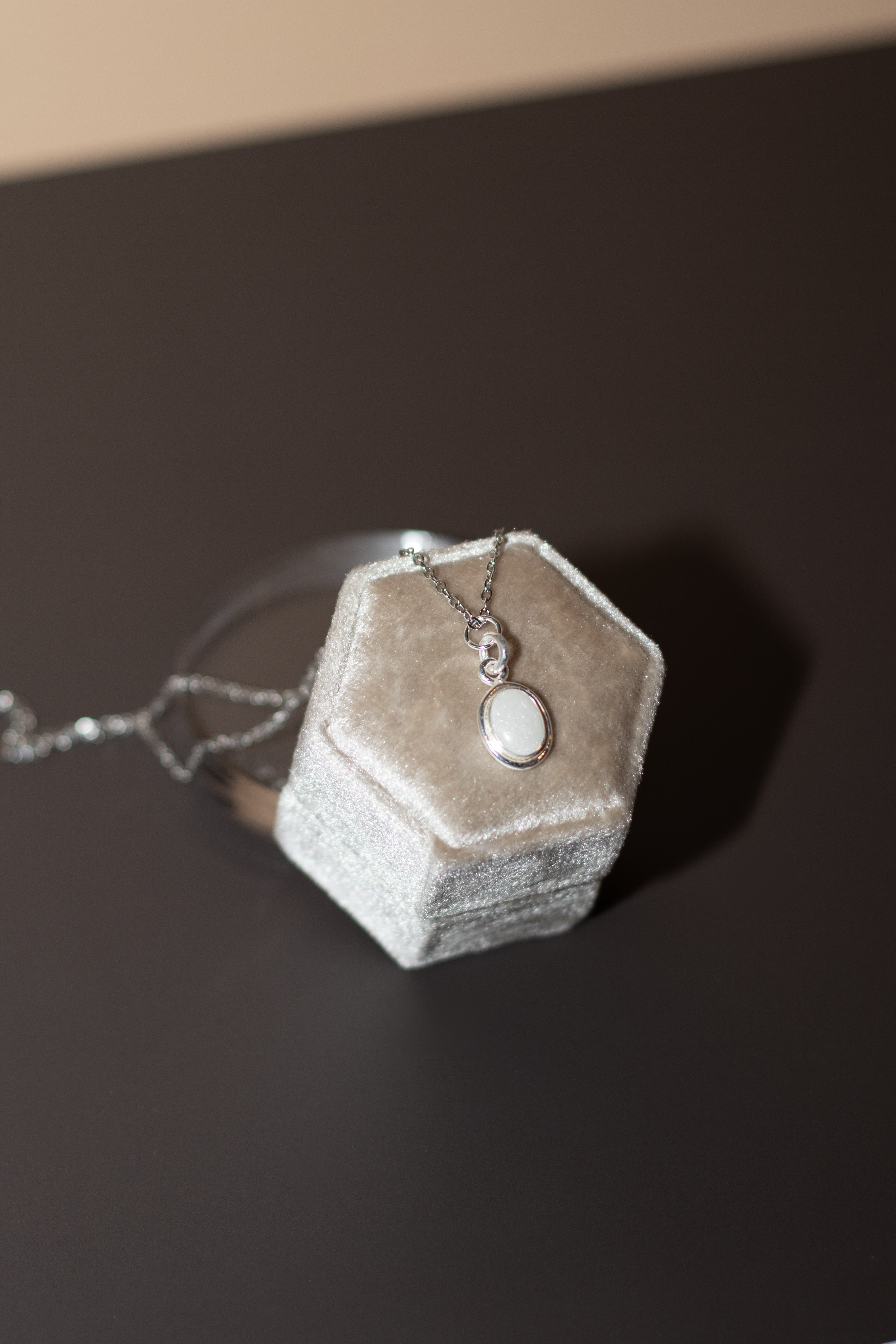 Silver Halo Necklace