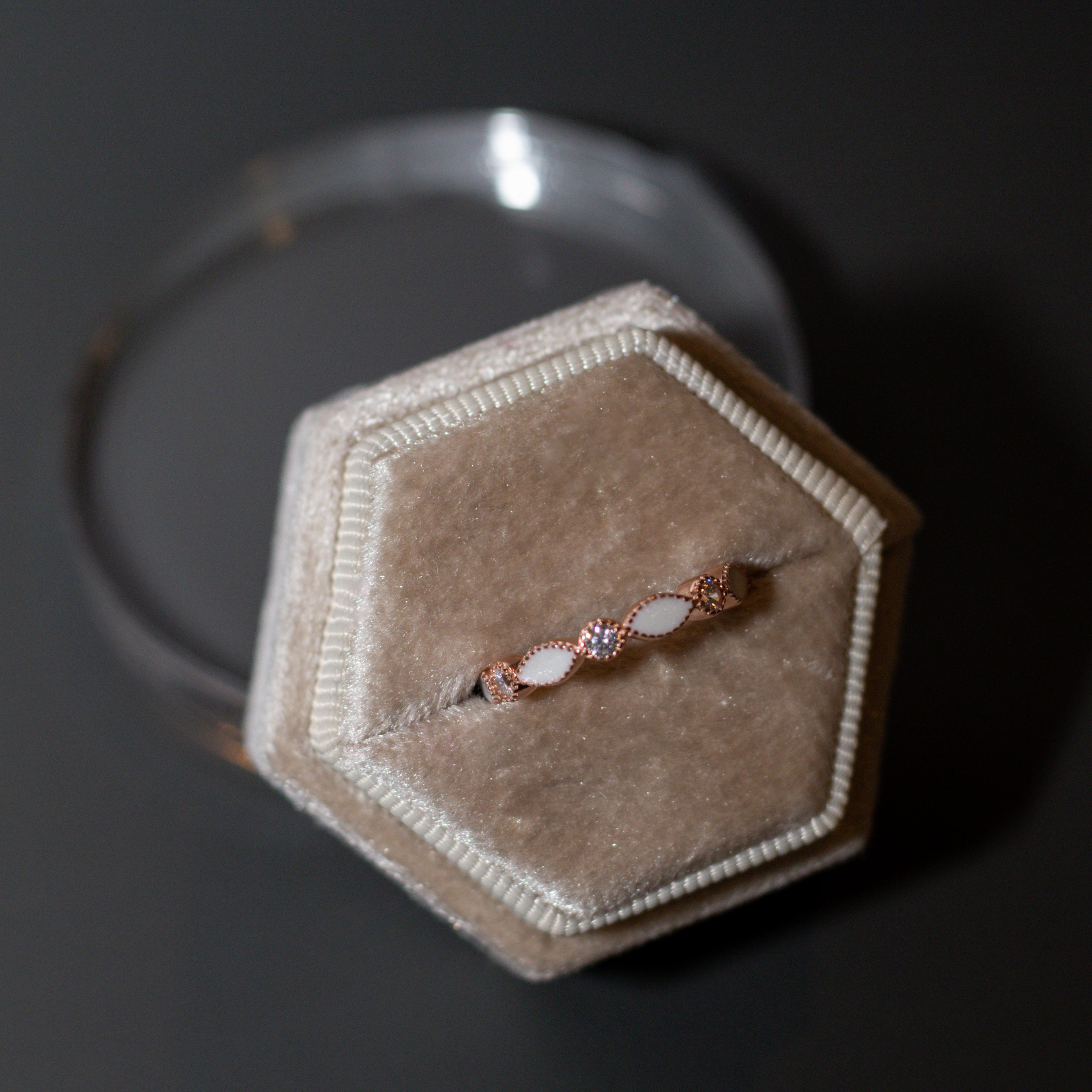 Rose Gold Infinity Ring