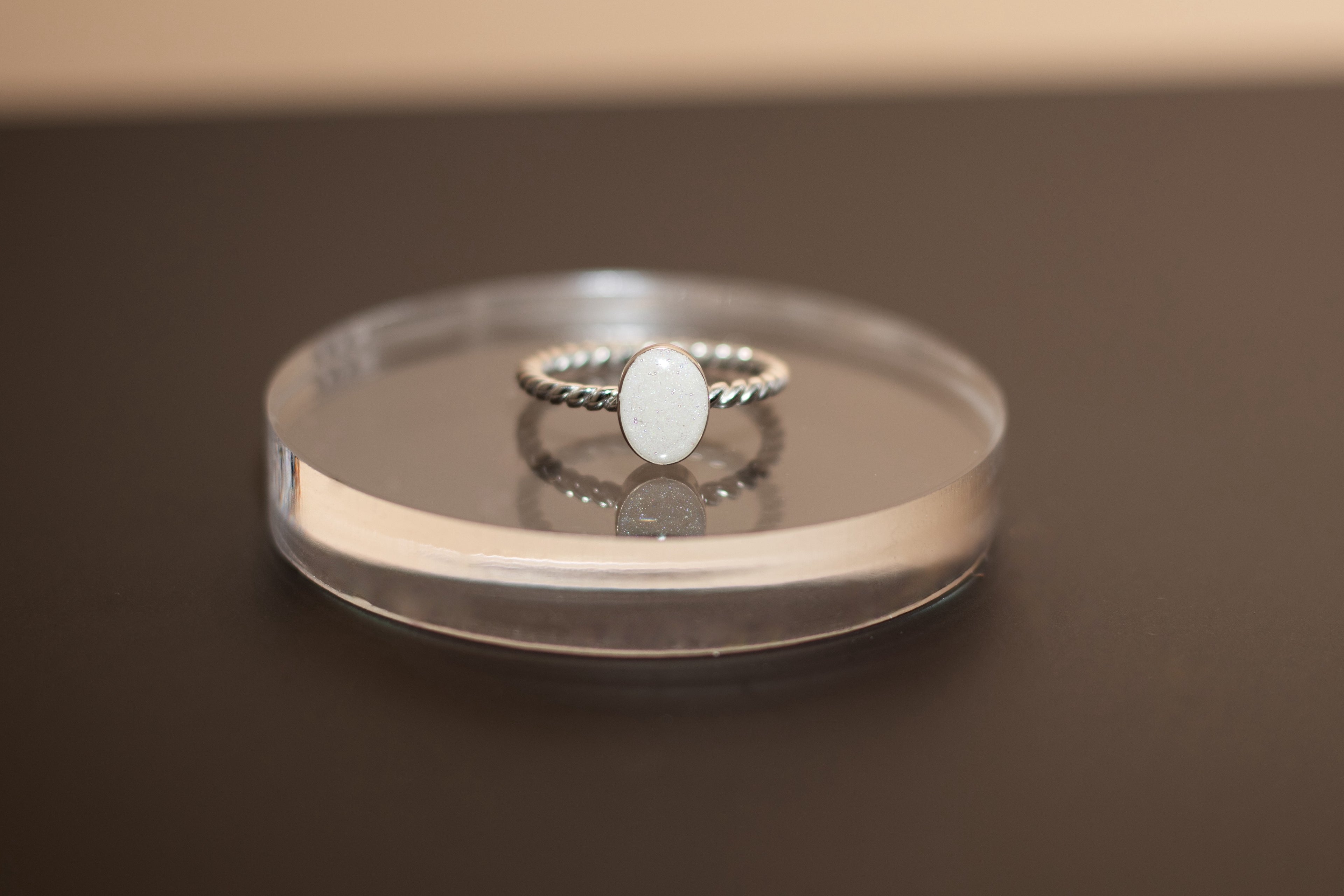 Silver Rope Band Ring