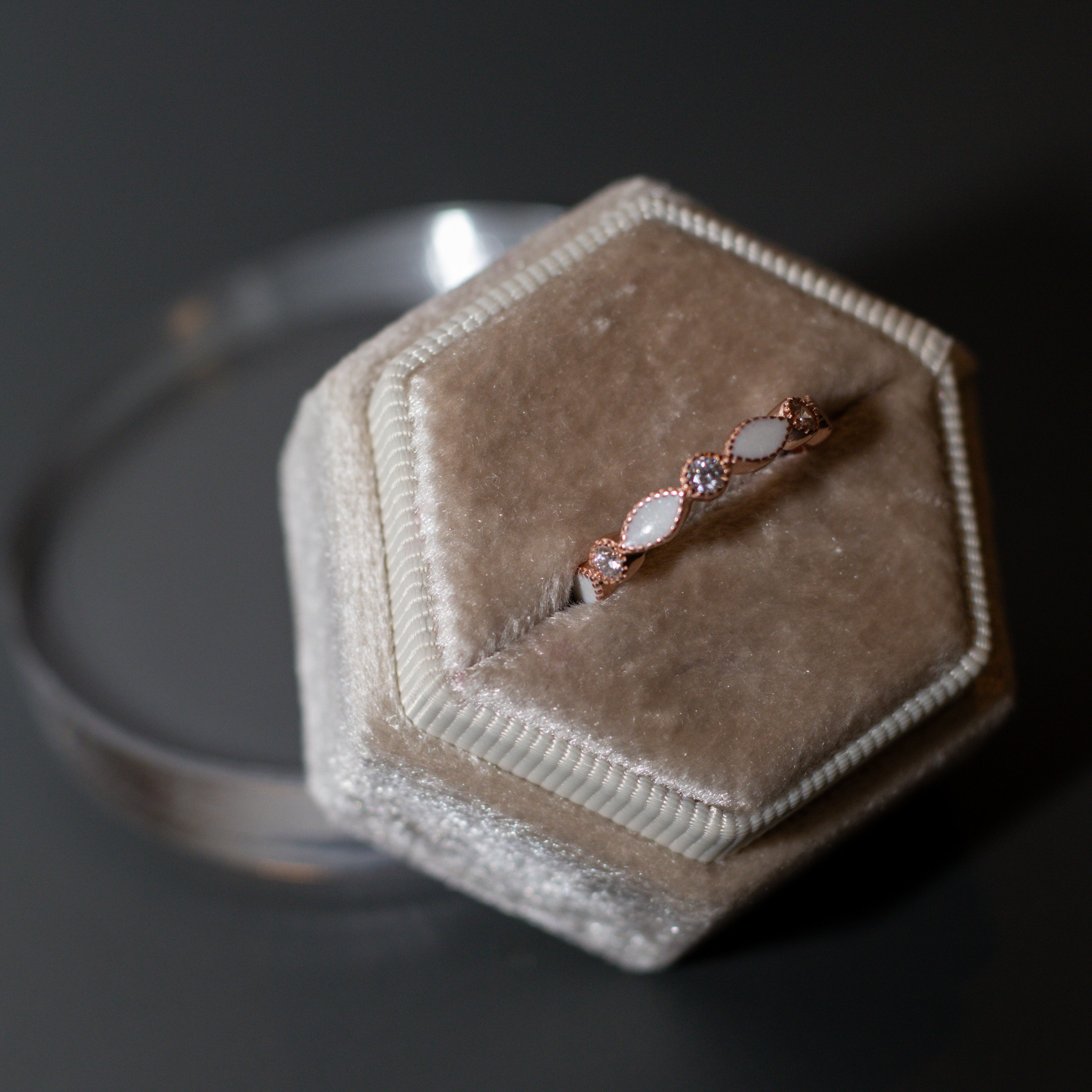 Rose Gold Infinity Ring
