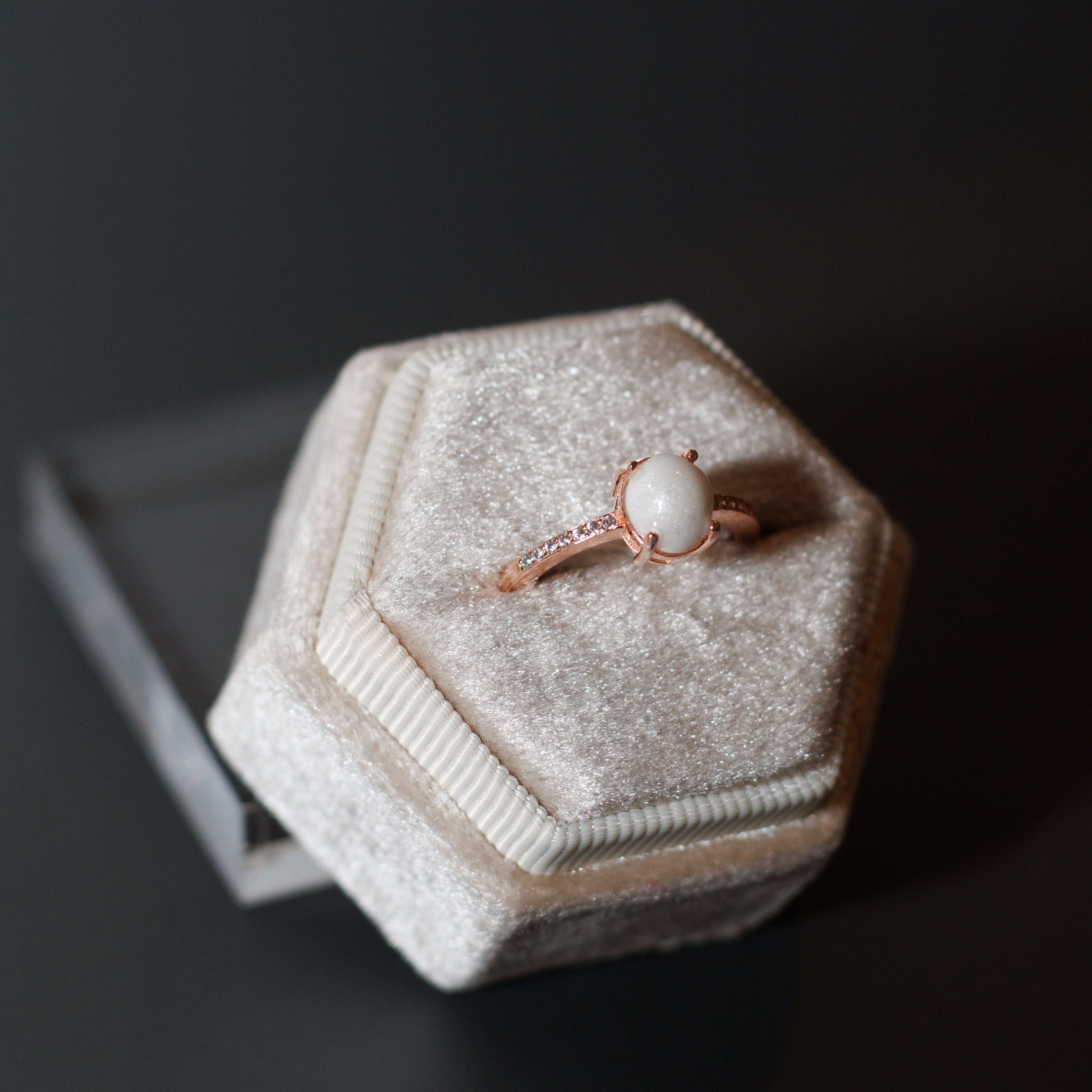 **PRE-ORDER** Rose Gold Centerpiece Ring