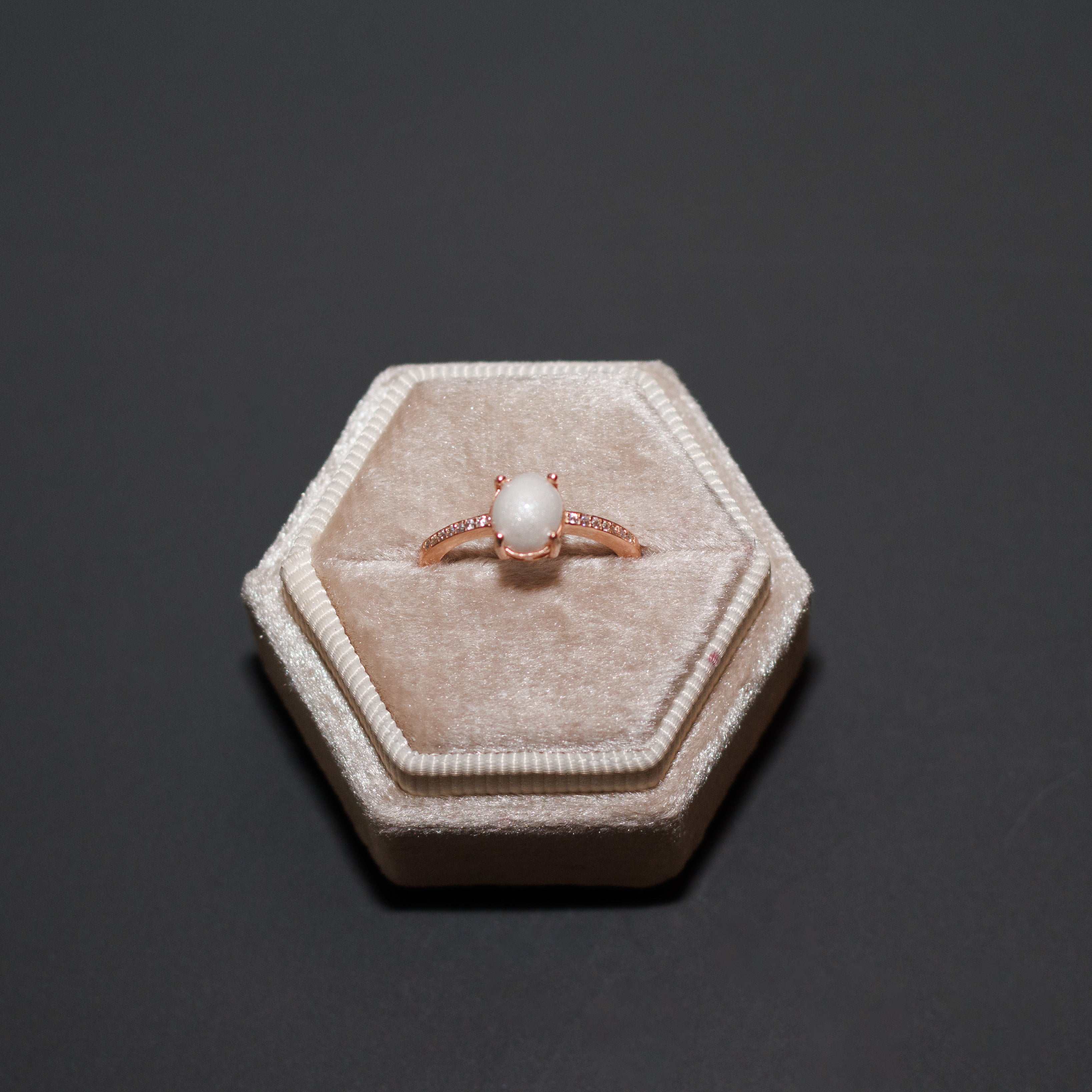 **PRE-ORDER** Rose Gold Centerpiece Ring