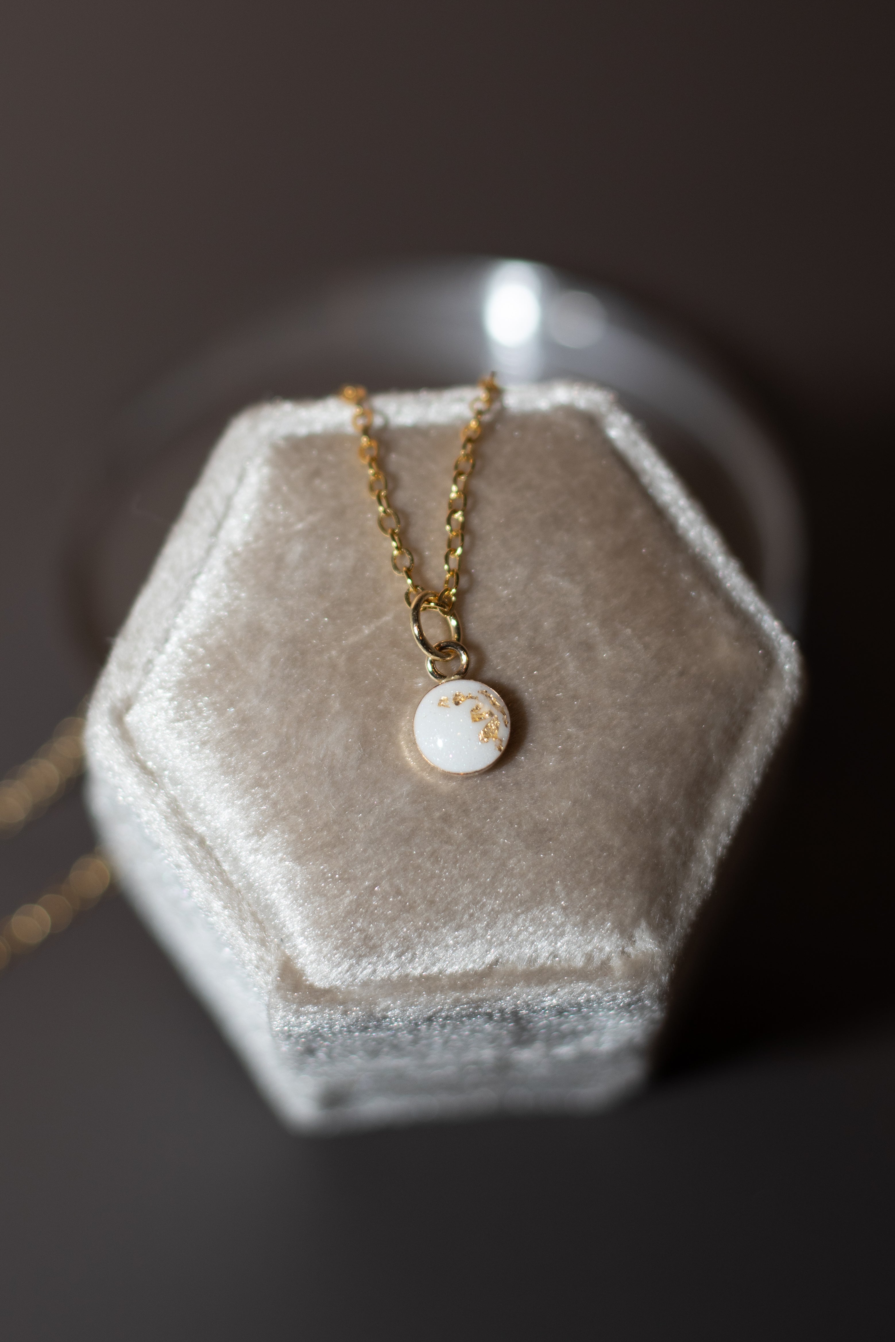Gold Circle Necklace